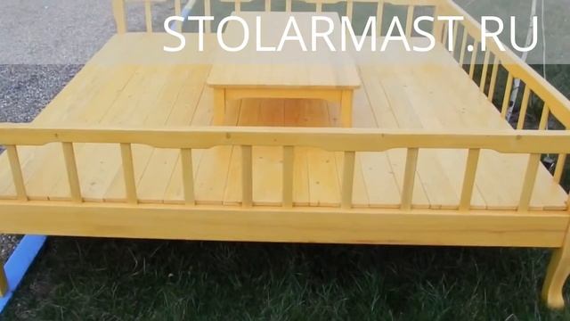 Топчан для отдыха от STOLARMAST.RU смотреть онлайн