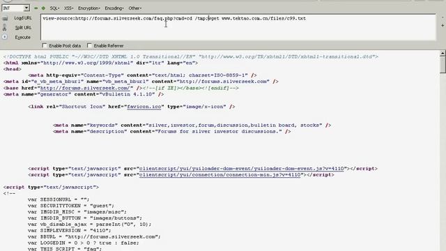 Remote Code Execution  Vbullentin 4.1.10 Exploit