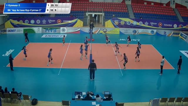 Куаныш-2 - Ару-Астана-2.Волейбол|XXX ЧРК|Женщины|Высшая лига U-23|2 тур|Талдыкорган смотреть онлайн