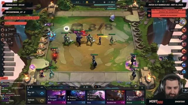 5 Renegade - Birthday Present Fast 9 Econ Strat!! | TFT Glitched Out | Teamfight Tactics смотреть онлайн
