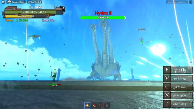 How To Find Hydra Raid Boss | King Legacy смотреть онлайн