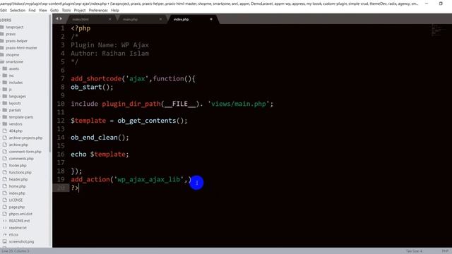 WordPress Ajax Step By Step - Part:3 смотреть онлайн