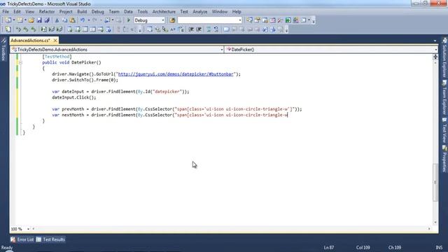 Selenium Fundamentals in C Sharp - Date Picker смотреть онлайн