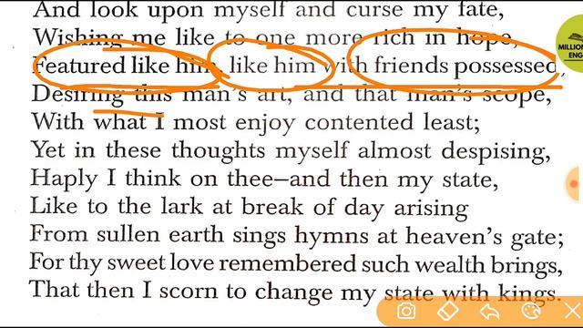 Sonnet 29 by William Shakespeare in Hindi || Sonnet 29 Summary || Sonnet 29 Explanation || смотреть онлайн