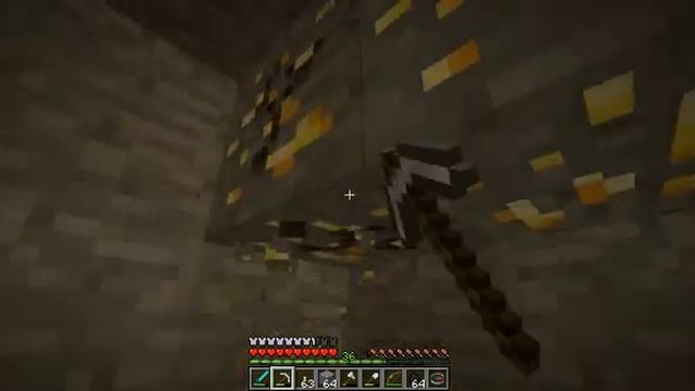 ВИДЕО: ЗОЛОТАЯ РУДА в MINECRAFT - железная КИРКА смотреть онлайн
