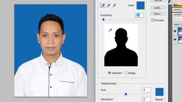 Tutorial mengubah baground foto menggunakan photoshop CS3 смотреть онлайн