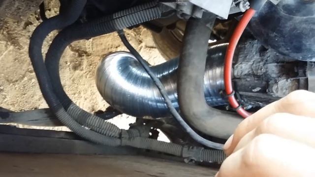 Забор холодного воздуха Пежо 406 Cold Air Intake Peugeot 406 смотреть онлайн