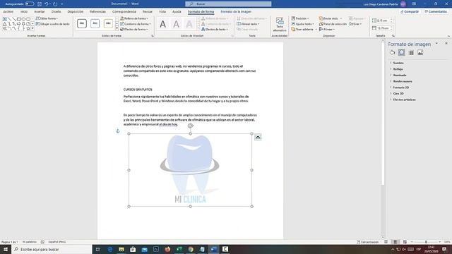 Como poner una imagen transparente de fondo y escribir texto encima en WORD смотреть онлайн