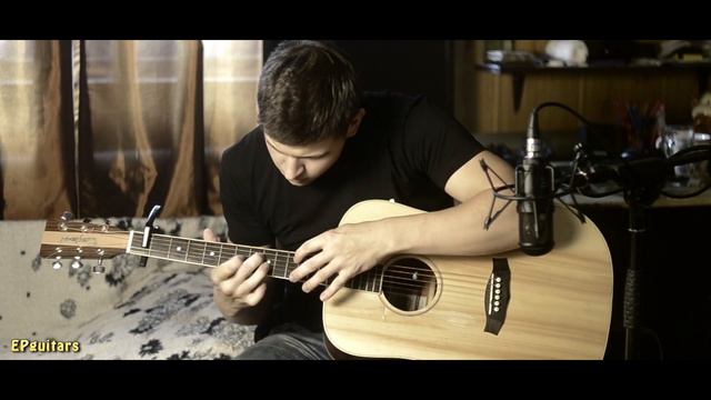 Hans Zimmer - Like A Dog Chasing Cars - Acoustic Fingerstyle Guitar HD смотреть онлайн