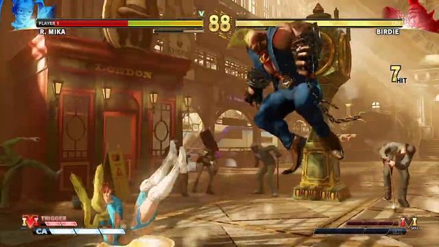 R. Mika vs Birdie (Hardest AI) - Street Fighter V смотреть онлайн