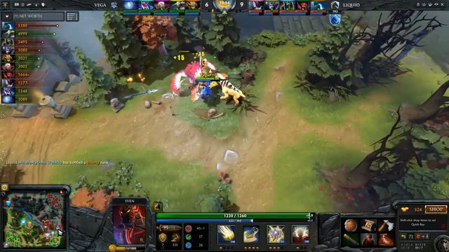 Miracle mid Rubick — Liquid vs Vega Dota 2 смотреть онлайн