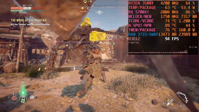 Horizon Zero Dawn | Ryzen 3500X | RX 5700XT смотреть онлайн