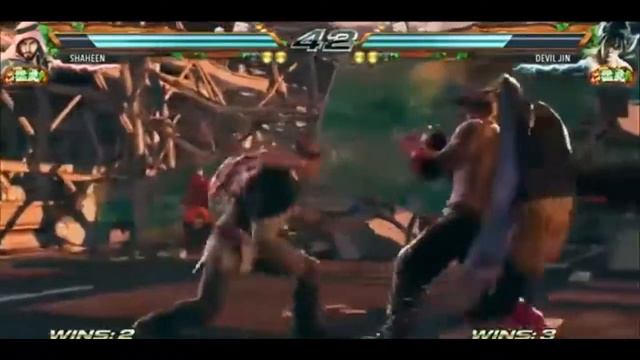 Tekken 7 Devil Jin vs Shaheen* Brutal Fight Watch . смотреть онлайн