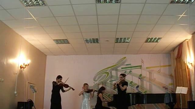 G. Caccini - Ave Maria / Дж. Каччини - Аве Мария для 3 скрипок и фортепиано смотреть онлайн