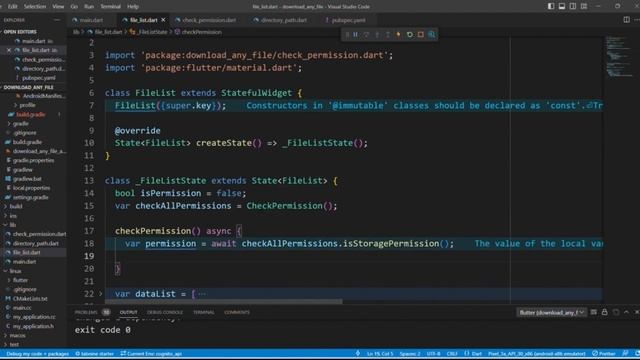 How to Download and Open Any File in Flutter | Download file in flutter | open file in Flutter | смотреть онлайн