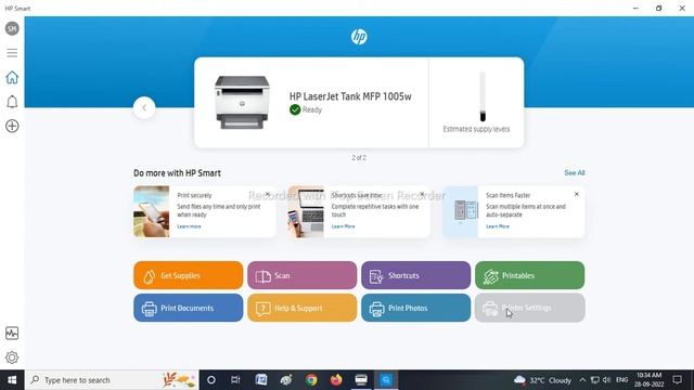 HP 1005W PRINTER CARTRIDGE CLEANING 2022 смотреть онлайн