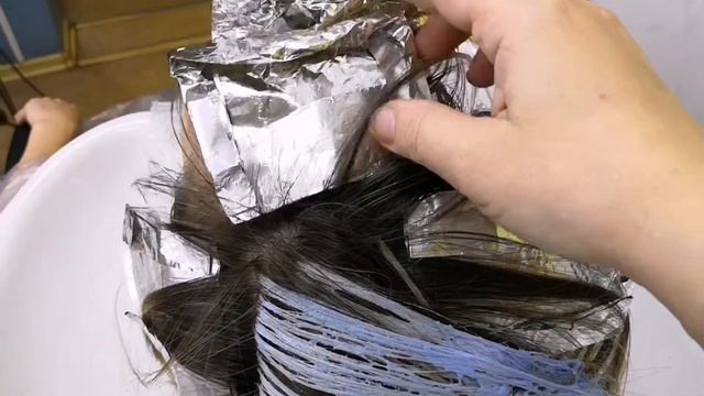 Окрашивание. Стрижка.