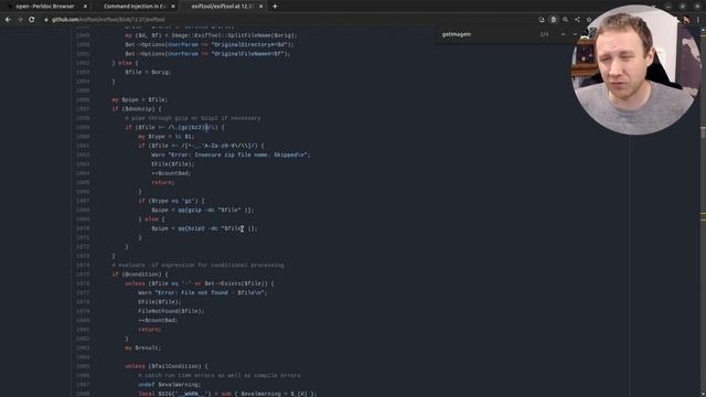 CVE-2022-23935 Analysis: Command Injection in Exiftool [HackTheBox - Investigation] смотреть онлайн
