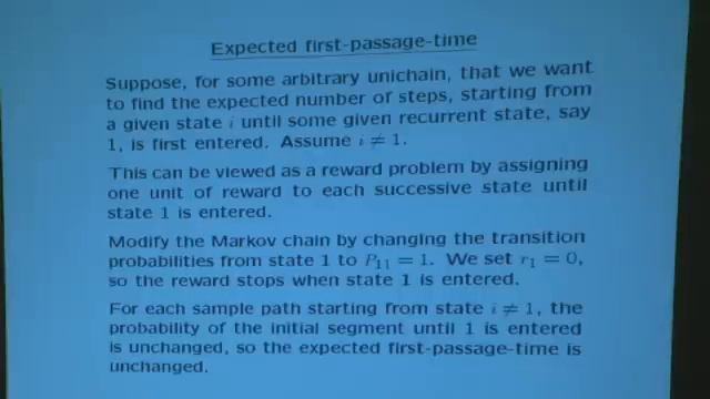 9. Markov Rewards and Dynamic Programming смотреть онлайн