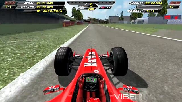 [F1C] Scuderia Ferrari Marlboro F2004 @San Marino with Michael Schumacher (Mod RH 2004-2005) [HD] смотреть онлайн