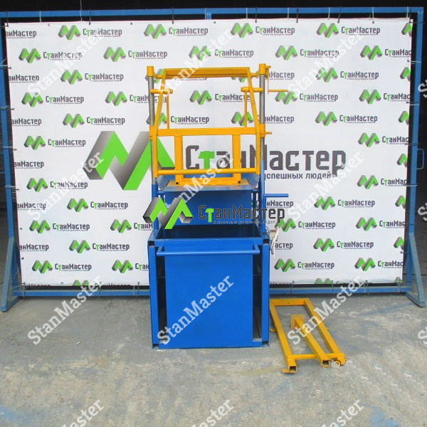 Вибропресс для арболитоблоков СТАСАР 500 смотреть онлайн