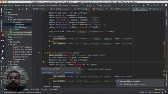 23 Conexion a bases de datos SQLite (Usando dos tablas) Parte 1 смотреть онлайн