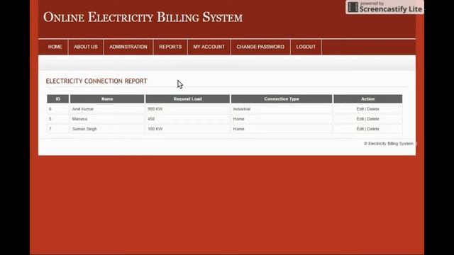 PHP and MySQL Project on Electricity Billing System смотреть онлайн