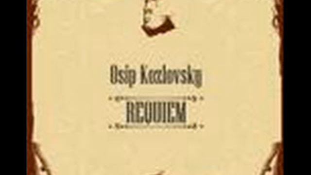 OSIP KOZLOVSKY - MISA DE REQUIEM. смотреть онлайн