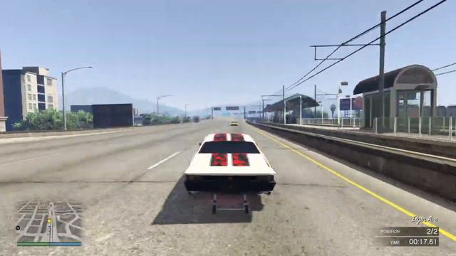 Gta 5 online | Drag Racing with the new Vamos смотреть онлайн