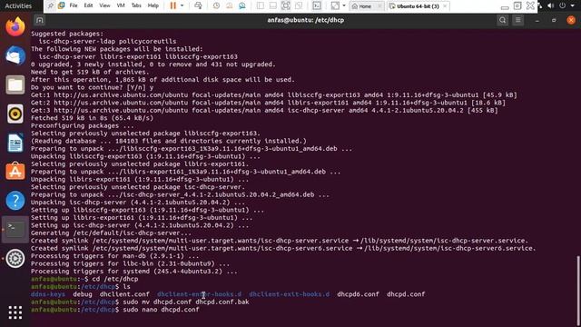 Linux Network and security administrator day 6 part 8 - FTP server | Samba server | DHCP | DNS смотреть онлайн