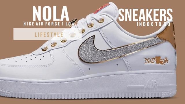 NOLA 2022 Nike Air Force 1 Low DETAILED LOOK + PRICE смотреть онлайн