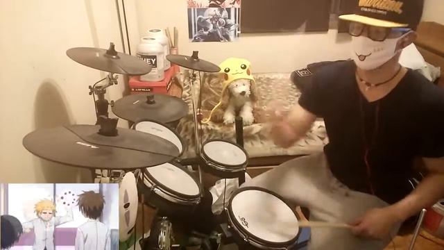 Daily Lives of High School Boys OP - Drum Cover [Shiny Tale - Mix Speakers Inc.] - TV size смотреть онлайн
