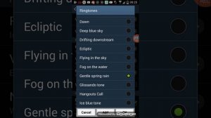 Samsung galaxy s4 ringtones