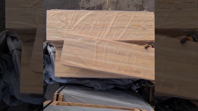 Ступени из лиственницы в цельной ламели, категория Э смотреть онлайн