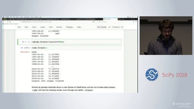 pandas .head() to .tail() (Beginner) | SciPy 2018 Tutorial | Niederhut, Augspurger, Van den Bossche смотреть онлайн