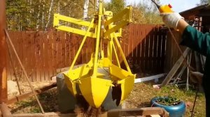 Грейфер для чистки и углубления колодцев.