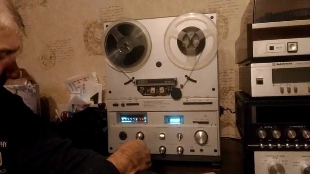Тестирование катушечного магнитофона САНДА МК 012 С.СССР. смотреть онлайн