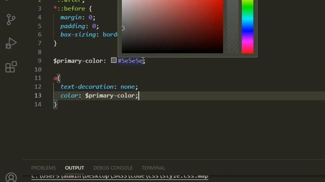 SASS 4-dars. SASSda o'zgaruvchi hosil qilish смотреть онлайн