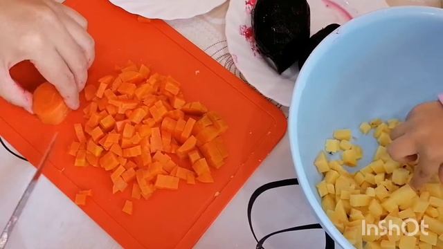 Қарапайым винегрет. Просто винегрет. Салат. смотреть онлайн