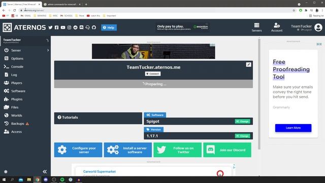 How To Remove Lag On Aternos (Easy Guide) | Aternos Lag Fix [All Versions] смотреть онлайн