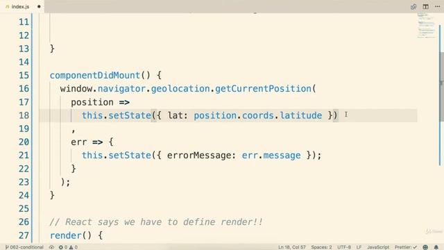6.3 Refactoring Data Loading to Lifecycle Methods | Modern React with Redux [2019 Update] смотреть онлайн