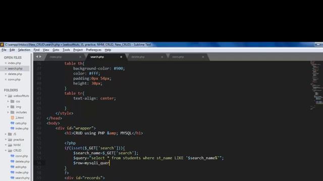 4 of 4-PHP mysqli procedural CRUD Select insert update delete смотреть онлайн