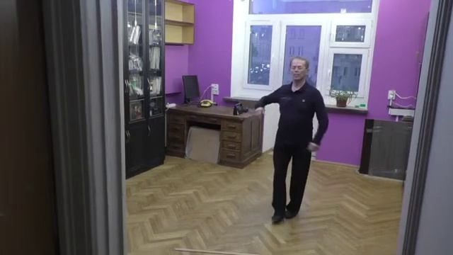Бальные танцы №2. Ролик 09 5. Тема: Медленный фокстрот. Русаков смотреть онлайн