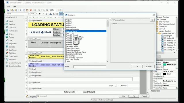 Autodesk Advance Steel | BOM Lists for Status смотреть онлайн