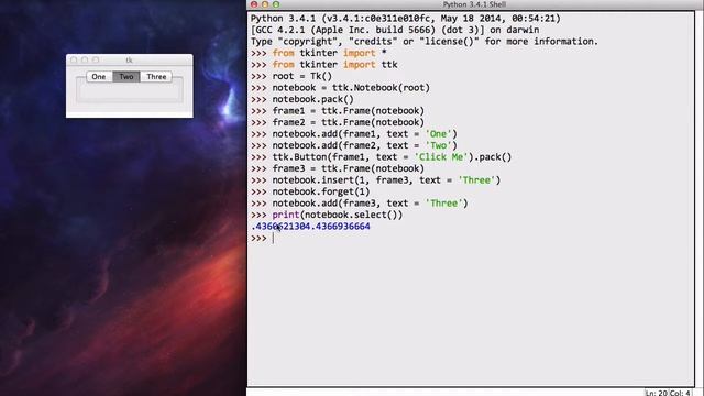 ۱۷- ساخت Notebook در TKinter تی کی اینتر смотреть онлайн