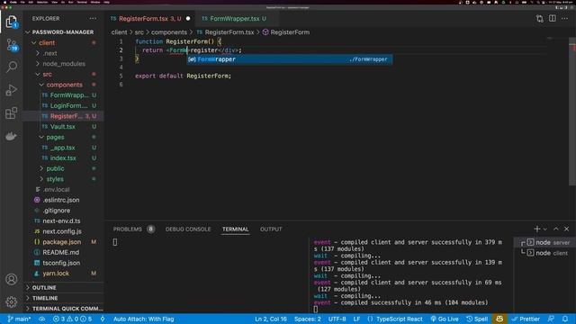 Build a Password Vault With Next.js, React.js, Node.js, Fastify & TypeScript смотреть онлайн