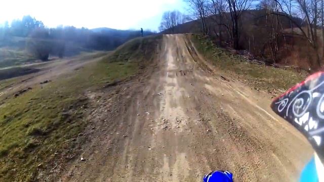 yamaha yzf250 vs pitbike ycf 125 #1. part смотреть онлайн