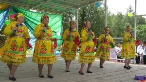 Mарийская песня. Ансамбль из д. Рабак.   Видео Хайбуллина Василия