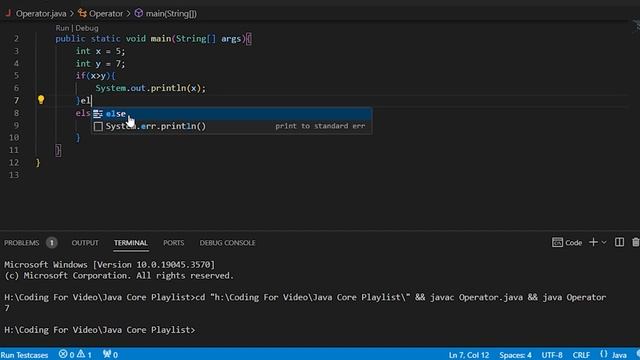 4.0 if else else if in java смотреть онлайн