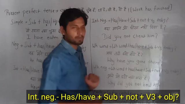 Present Perfect Tense | Use of Has/have +V3 смотреть онлайн